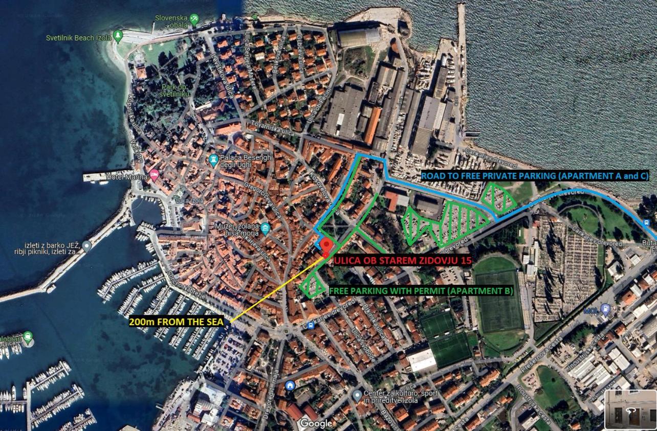 Arieli Apartments Izola Buitenkant foto